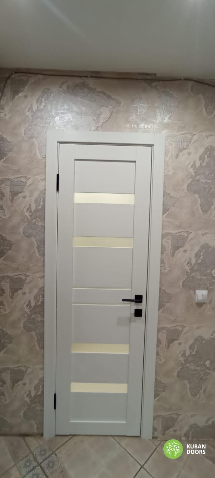 Межкомнатная дверь Дрезден Белый матовый