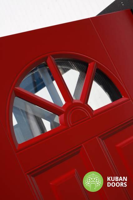 Входная дверь Стокгольм Красная Эмаль